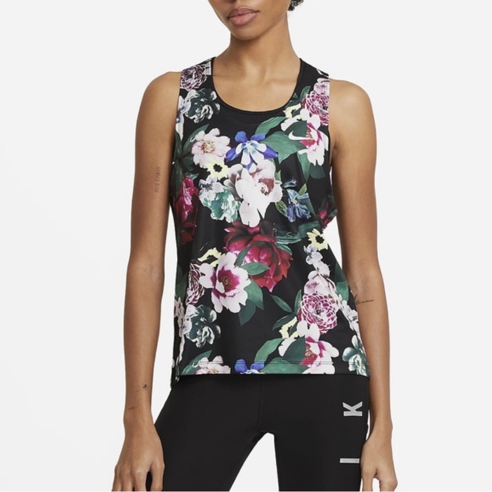 Nike floral tank top